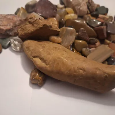 Assorted Polished Tumbled Stones Rocks & Mineral Specimens Mixed Colors Sizes