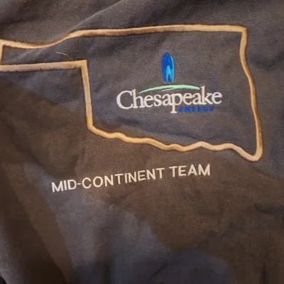 Walls Blizzard Proof Ultra Chesapeake Energy Mid-Continent Team Brown Hooded Work Jacket XL