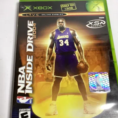 NBA Inside Drive 2004 Original Xbox – Shaquille O'Neal Cover – XSN Sports – Complete
