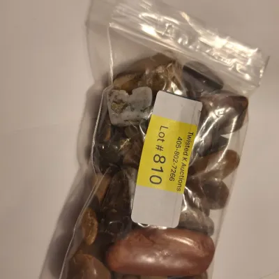 Assorted Polished Tumbled Stones Rocks & Mineral Specimens Mixed Colors Sizes