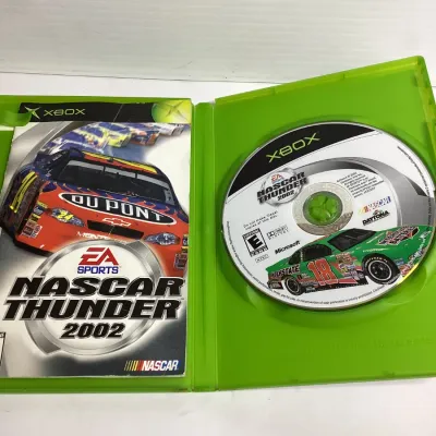 EA Sports NASCAR Thunder 2002 Original Xbox – Jeff Gordon #24 Cover – Complete with Manual