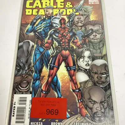 Marvel Cable & Deadpool #33 Comic Book Nicieza Brown Freeman Direct Edition
