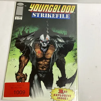 Youngblood Strikefile #1 Image Comics April 1993 1st Explosive Issue Rob Liefeld