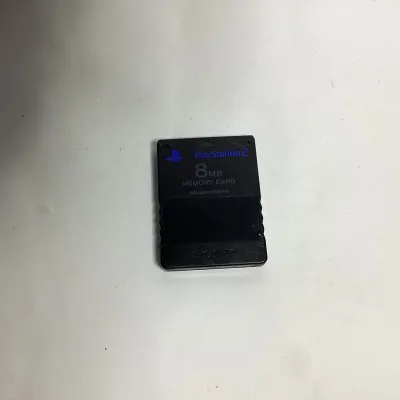 Sony PlayStation 2 PS2 Official 8MB Memory Card MagicGate Black
