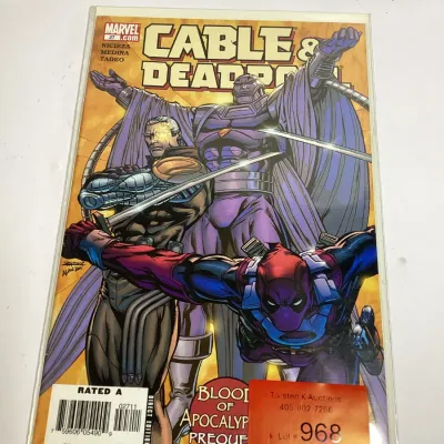 Marvel Cable & Deadpool #27 Comic Book Blood of Apocalypse Prelude Direct Edition