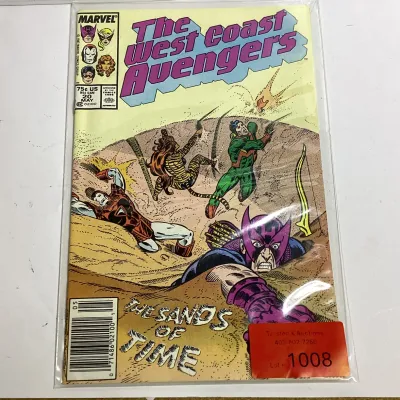 The West Coast Avengers #20 Marvel Comics May 1987 “Sands of Time”