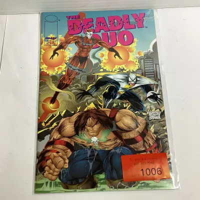 The Deadly Duo #3 Image Comics September 1994 John Cleary Cover