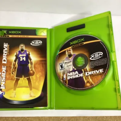 NBA Inside Drive 2004 Original Xbox – Shaquille O'Neal Cover – XSN Sports – Complete