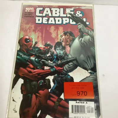 Marvel Cable & Deadpool #28 Comic Book Nicieza Brown Freeman Direct Edition