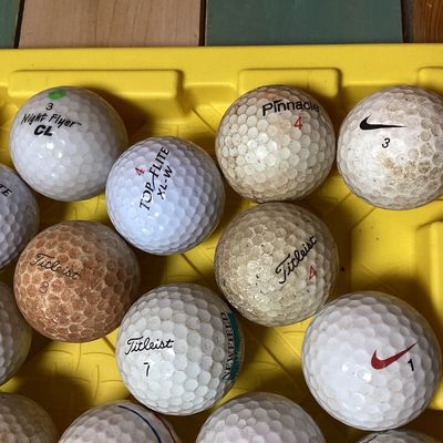 Assorted Used Golf Balls - Lot of 19
