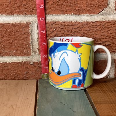 Vintage Disney Donald Duck Ceramic Mug - Made in Japan