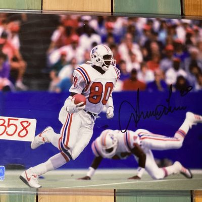 Irving Fryar Autographed New England Patriots Photo with COA