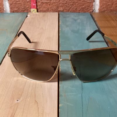 VonZipper Skitch Gold-Tone Aviator Sunglasses with Case