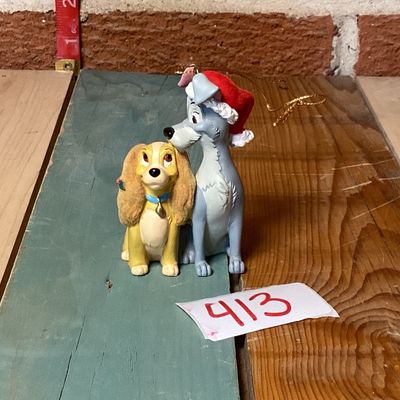 Disney Lady and the Tramp Christmas Ornament