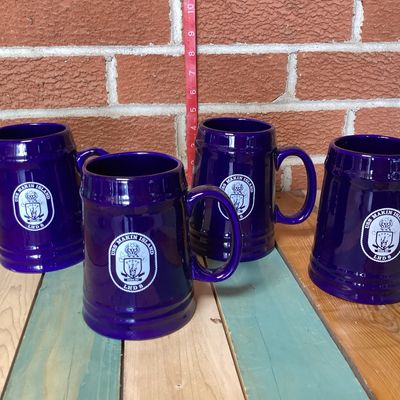 USS Makin Island LHD 8 Ceramic Beer Steins - Set of 4
