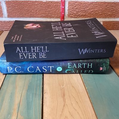 P.C. Cast & W. Winters Paperback Book Lot of 2