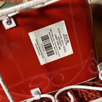 Hobby Lobby Metal Christmas Sleigh & Glitter Snowflake Ornaments