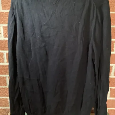 Lot 309 – Men’s Designer Clothing Lot – Tommy Hilfiger XL V-Neck Sweater & Dress Shirt + Polo Ralph Lauren XL V-Neck T-Shirt