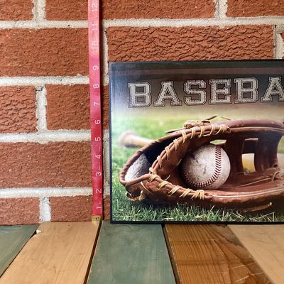 P. Graham Dunn Baseball Scripture Wooden Wall Plaque - Proverbs 16:3