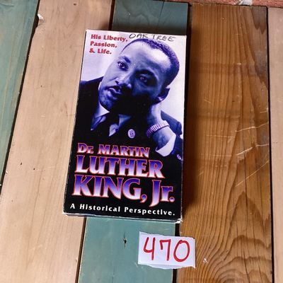 Dr. Martin Luther King, Jr. A Historical Perspective VHS Tape