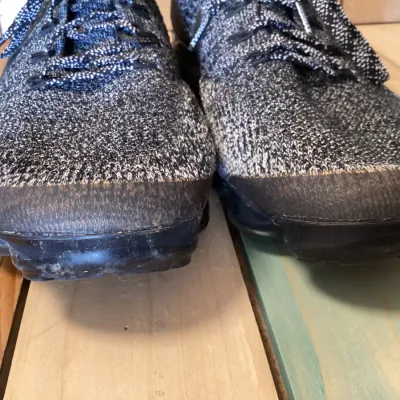 Nike Air VaporMax Flyknit Oreo Sneakers - Men's Size 11