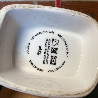 Typo Ceramic Toilet Mug with Novelty Swirl Detail