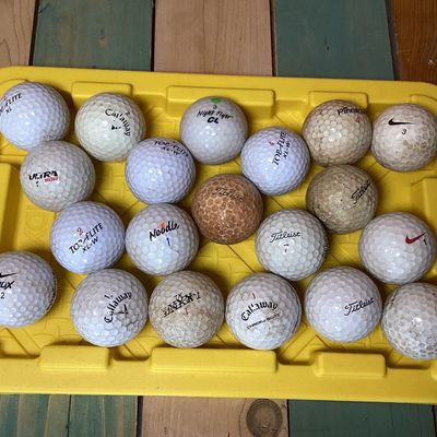 Assorted Used Golf Balls - Lot of 19