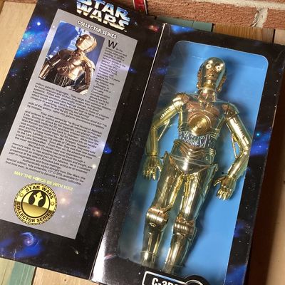 Vintage 1997 Kenner Star Wars Collector Series C-3PO 12" Action Figure