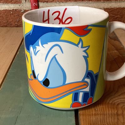 Vintage Disney Donald Duck Ceramic Mug - Made in Japan