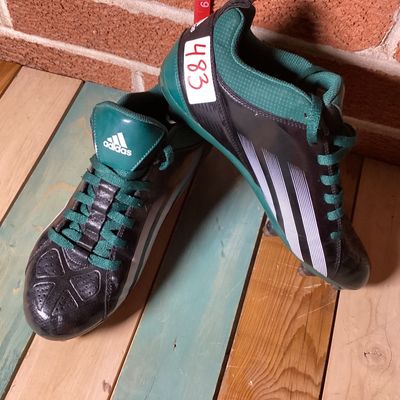 Adidas Football Cleats Green and Black Size 9.5