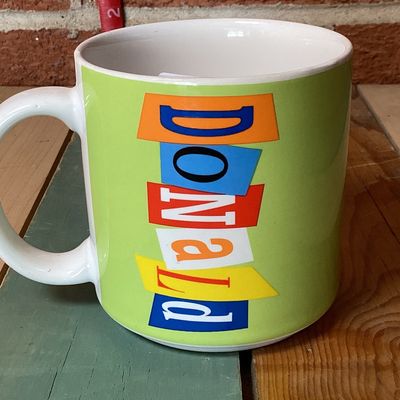 Vintage Disney Donald Duck Ceramic Mug - Made in Japan
