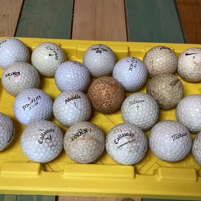 Assorted Used Golf Balls - Lot of 19