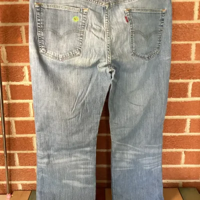 Two Pairs of Levi's 514 Straight Fit Jeans - Size 36x32