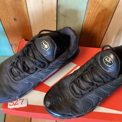 Nike Air Max Plus 'Triple Black' Sneakers - Men's Size 11