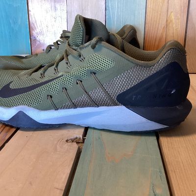 Nike Training Shoes Olive Green Men's Size 11