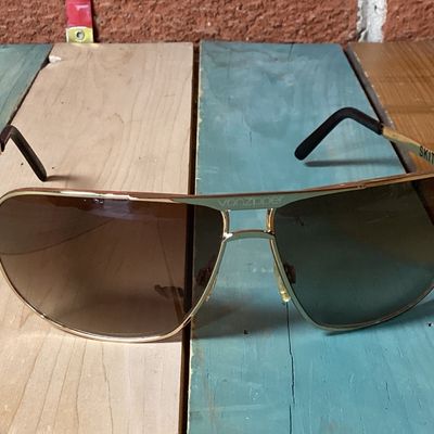 VonZipper Skitch Gold-Tone Aviator Sunglasses with Case