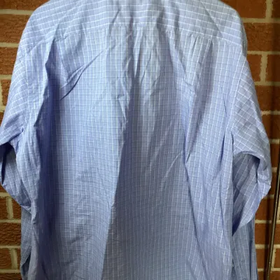 Lot 309 – Men’s Designer Clothing Lot – Tommy Hilfiger XL V-Neck Sweater & Dress Shirt + Polo Ralph Lauren XL V-Neck T-Shirt