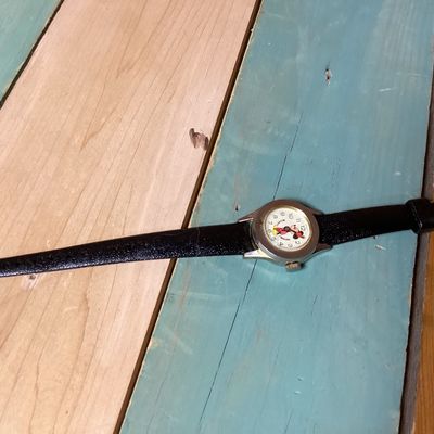 Vintage Bradley Mickey Mouse Swiss Mechanical Watch