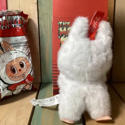 Pop Mart The Monsters Labubu x Coca-Cola Plush Vinyl Face Figure