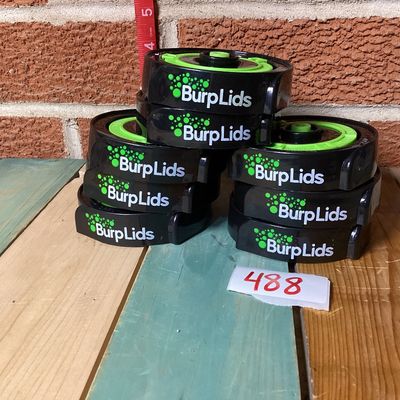 BurpLids Vacuum Curing Jar Lids - Set of 8