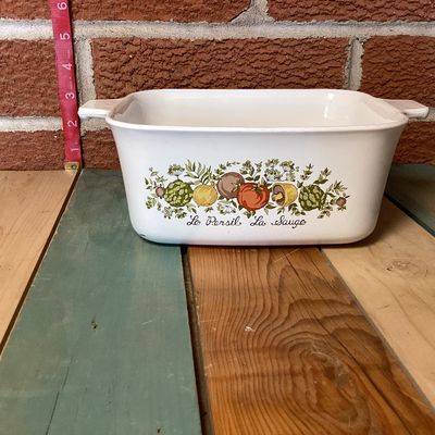 Vintage Corning Ware Spice O' Life Casserole Dish