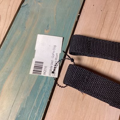 CaliberDog K9 Molle Vest GoPro Camera Back Mount