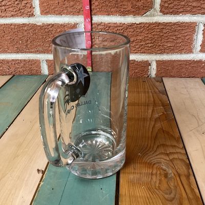 Dallas Cowboys Glass Beer Mug