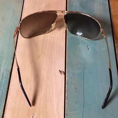 VonZipper Skitch Gold-Tone Aviator Sunglasses with Case