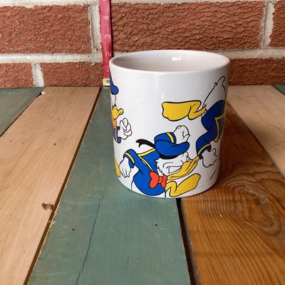 Vintage Disney Donald Duck Ceramic Coffee Mug