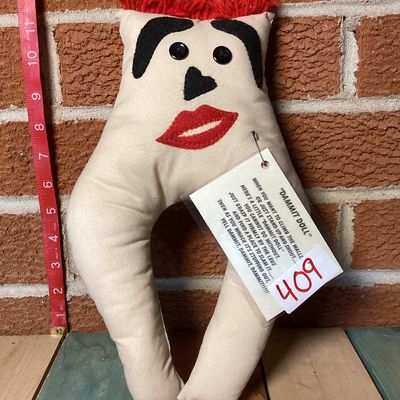 Vintage "Dammit Doll" Novelty Stress Relief Plush Toy