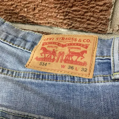 Lot of 3 Men's Levi's Jeans Size 36x32 - 511 & 514 Styles