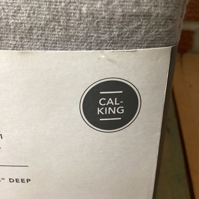 Threshold California King Flannel Sheet Set - Gray