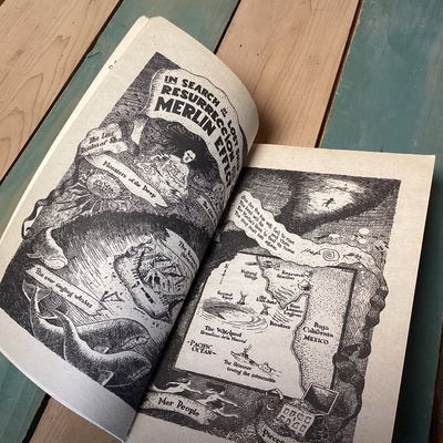 "The Merlin Effect" by T.A. Barron - Paperback Fantasy Novel