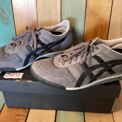 Onitsuka Tiger Ultimate 81 Charcoal/Black Sneakers - Size US Men's 11